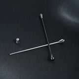 Copper Collar Clips Needle Brooch Pin Tie Clip Collar Clasp