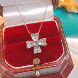 Cross Necklace for Women Bridal Pendant