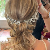 Crystal Bridal Headpiece Wedding Hair Vine Clip