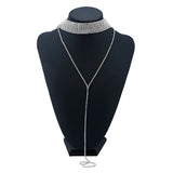 Crystal Choker Necklaces Rhinestone Statement Jewelry