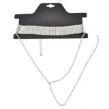 Crystal Choker Necklaces Rhinestone Statement Jewelry