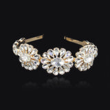 Crystal Flower Tiaras Bridal Crowns Rhinestone HairBands Wedding Accessories