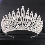 Crystal Big Crown Tiara Queen Beauty Pageant Prom Crowns Tiaras