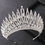 Crystal Big Crown Tiara Queen Beauty Pageant Prom Crowns Tiaras