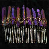 Crystal Hairpin Women Hair Comb Headdress Prom Bridal Wedding Crown Accessories