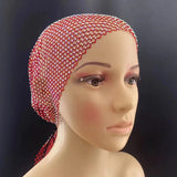 Crystal Hollow Mesh Headwrap Hair Jewelry for Women