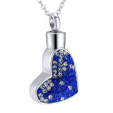 Crystal Keepsake Urns Memorial Cremation Jewelry For Pet/Human Hold Ashes