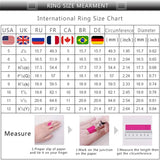Purple Gem Zircon Engagement Ring for Women