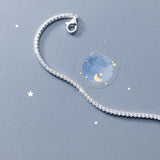 925 Silver Cubic Zircon Tennis Bracelet Wedding Jewelry