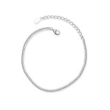 925 Silver Cubic Zircon Tennis Bracelet Wedding Jewelry