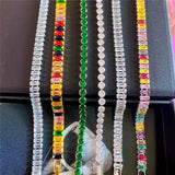 CZ Bracelet for Women Shinning Stones Adjustable Size