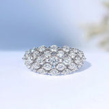 CZ Wedding Ring for Women Plated Engagement Rings KCR004
