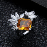 CZ Wedding Rings for Women Bridal Engagement Jewelry