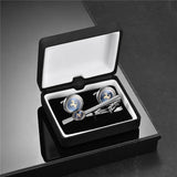 Horse Cufflinks Tie Clip Set for Wedding Guests