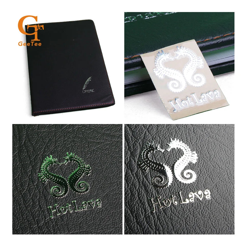 Custom Metal Stickers for Bags and PU Leather Products