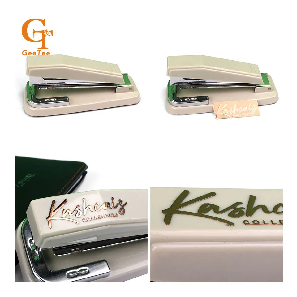 Custom Metal Stickers for Bags and PU Leather Products