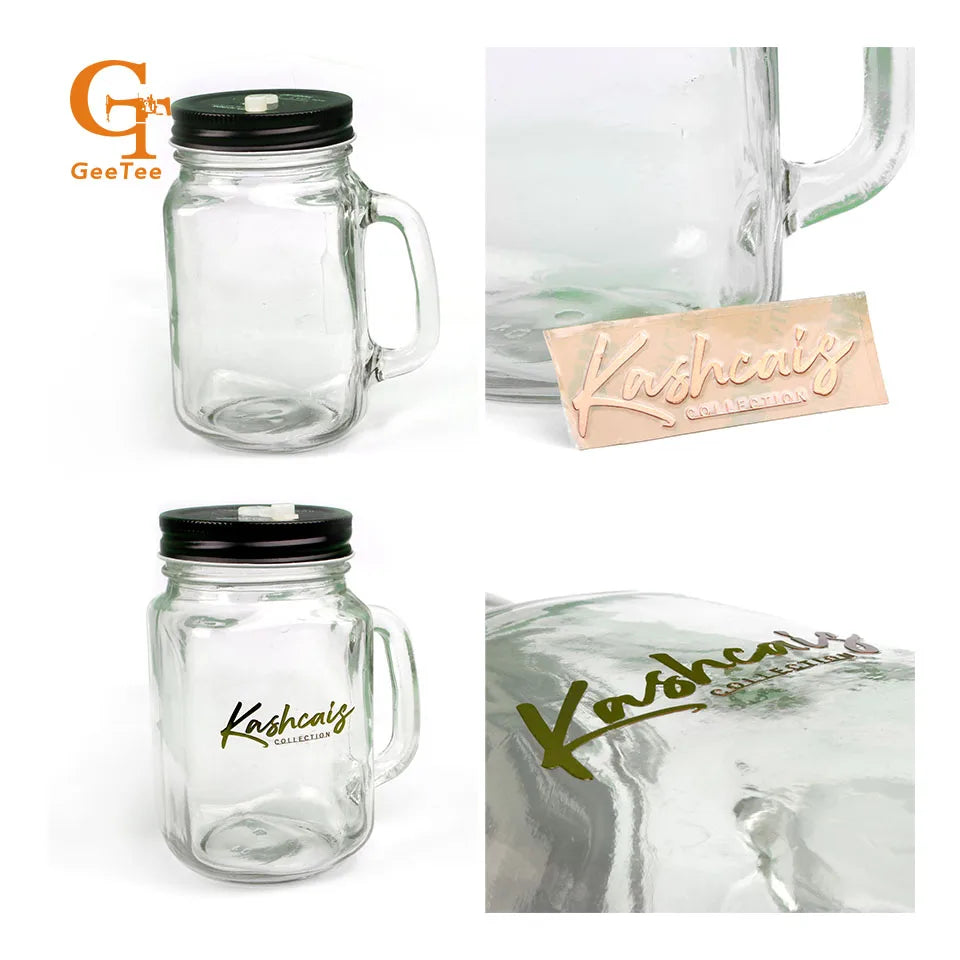Custom Metal Stickers for Bags and PU Leather Products