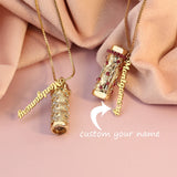 Personalized Crystal Name Necklace for Women