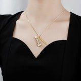 Personalized Crystal Name Necklace for Women