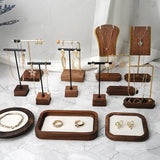 Dangle Earrings Display Metal Rack T Bar Stand Ring Jewelry Hanger Organizer