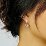 Dangle Earrings Sterling Silver 925 Christmas Style Hypoallergenic Jewelry