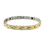 Magnetic Stone Chain Bracelets Stainless Steel Wedding Jewelry