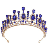 Crystal Women Tiaras Rhinestone Wedding Headpiece Pageant Hair Jewelry