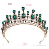 Crystal Women Tiaras Rhinestone Wedding Headpiece Pageant Hair Jewelry