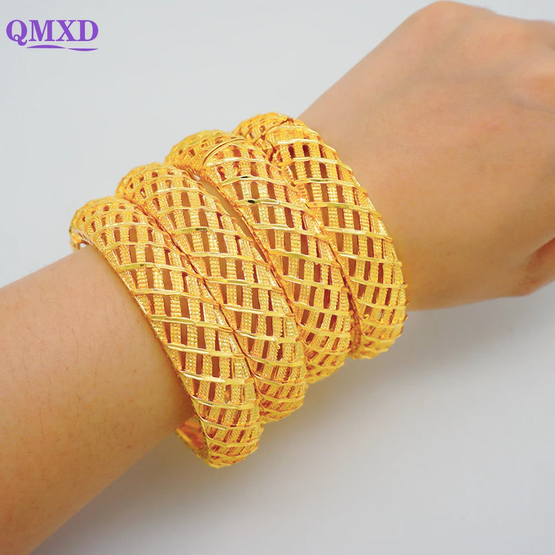 Dubai Bangles African Bracelet For Women Charm Wedding Bracelets