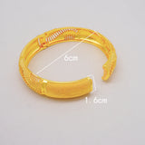 Dubai Bangles African Bracelet For Women Charm Wedding Bracelets