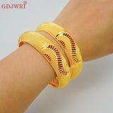 Dubai Bangles For Women African Arabic Charm Wedding Ethiopian Jewelry