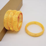 Dubai Bangles For Women Indian African Bracelets Charm Wedding