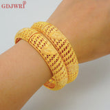 Dubai Bangles For Women Indian African Bracelets Charm Wedding