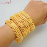 Dubai Bangles For Women Indian African Bracelets Charm Wedding