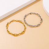 Dubai Stainless Steel Bracelet Chunky Chain Party Gift Jewelry