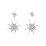 Personalized Flash Diamond Zircon Earrings