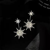 Personalized Flash Diamond Zircon Earrings