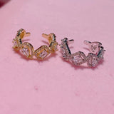Brazil CZ Wedding Stackable Rings Women Bohemian Beach Jewelry J2025