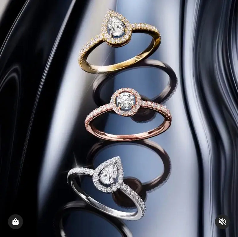 Brazil Stackable Rings for Women Wedding CZ Round Ring Bohemian Beach Jewelry