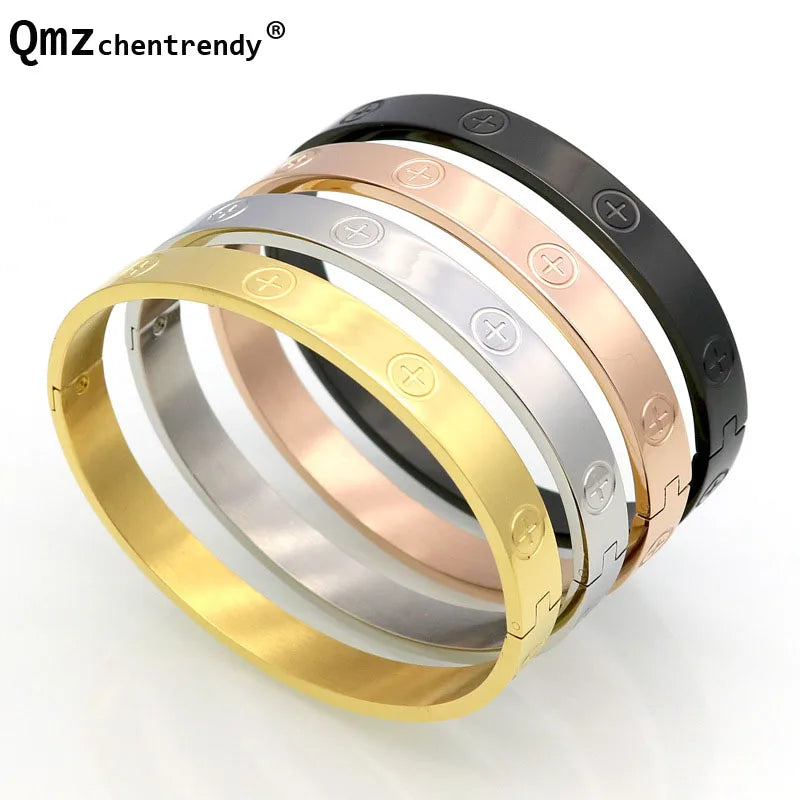 Eternal Lover Stainless Steel Bracelets Bangle Screwdriver Bangle