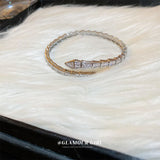 Zircon Snake Bracelet - Cold Wind Temperament High-End Bracelet
