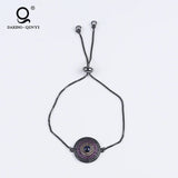 Colorful Eyes Zircon Ball Charm Bracelet For Women