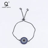 Colorful Eyes Zircon Ball Charm Bracelet For Women