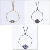 Colorful Eyes Zircon Ball Charm Bracelet For Women