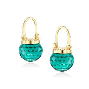 Austria Crystal Heart Drop Earrings for Women
