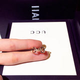 Flash Temperament Rings For Women Anniversary Adjustable Accessories Present