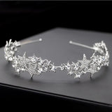 Crystal Rhinestone Tiara Wedding Headband Bridal Hair Jewelry