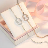 Round Bracelet Charms Bangles for Women Jewelry Gift