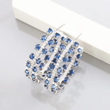 Geometric Round Pop Earrings for Women