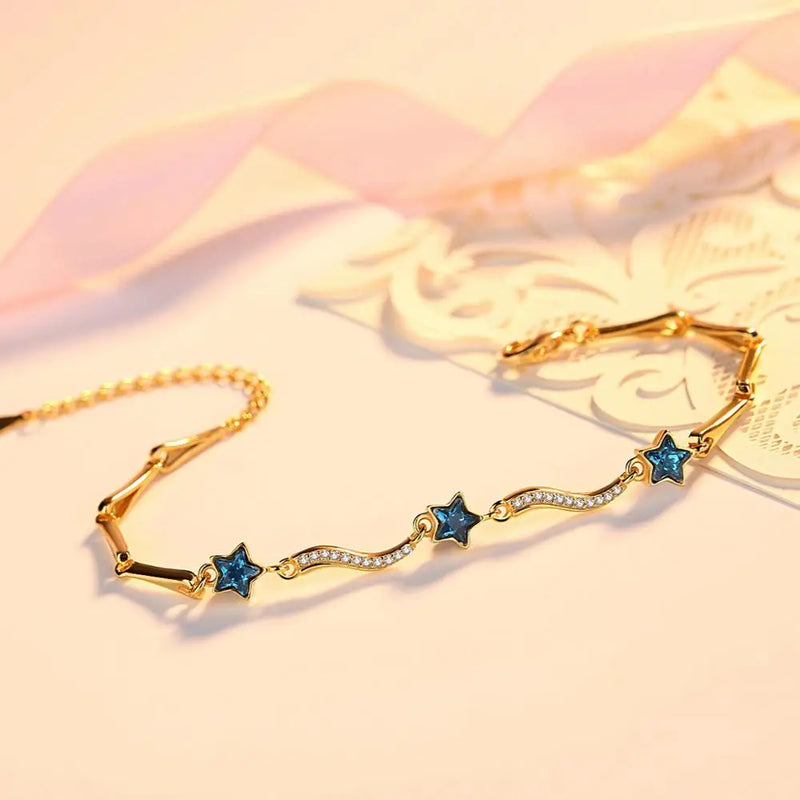 Star Bracelet Charms Women Bangles Accessories Jewelry Gift